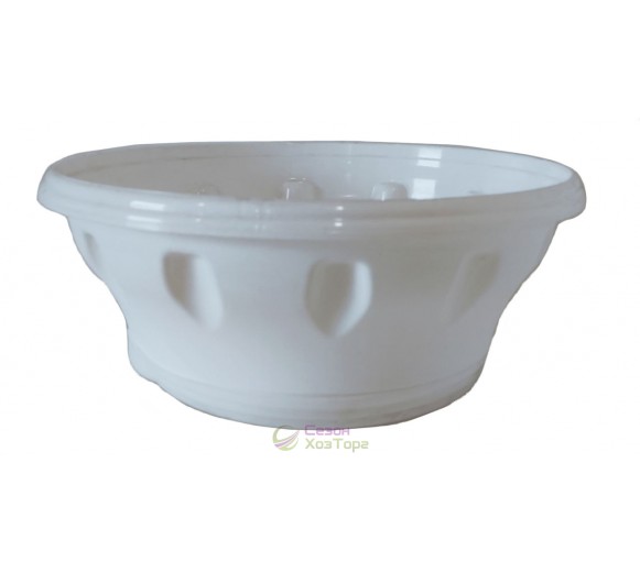 Кашпо "Жанна" №3 (D 300 мм, H 130 мм, V 6 л)